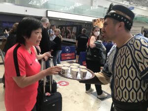 ANTALYA (AA) – Antalya Havalimanı'nda "Türk Mutfağı Haftası" etkinlikleri kapsamında,