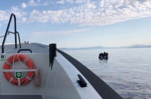 AYDIN (AA) – Aydın'ın Kuşadası ilçesinde Yunanistan unsurlarınca Türk kara