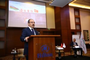 BAKÜ (AA) – Bakü'de, "Şuşa Beyannamesi ve Azerbaycan-Türkiye diplomatik ilişkilerinin