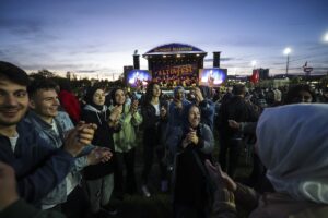 ANKARA (AA) – Başkent Millet Bahçesi'nde, 19 Mayıs Atatürk'ü Anma,