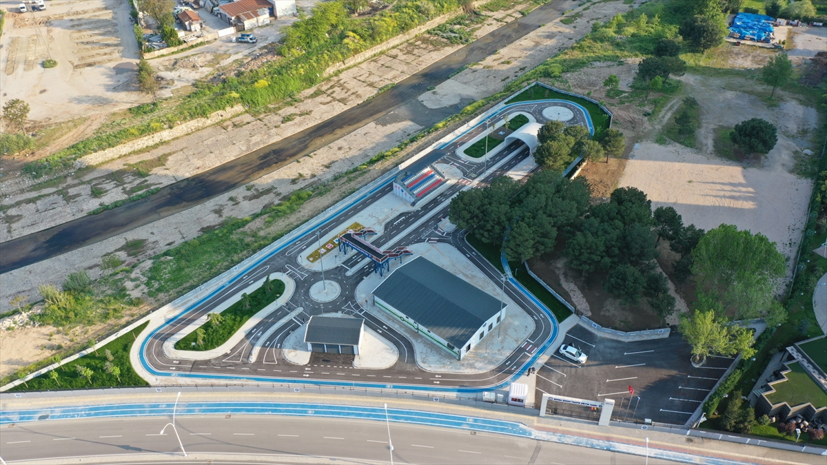 Bursa'da Çocuk Trafik Eğitim Parkı'nın yapımı tamamlandı