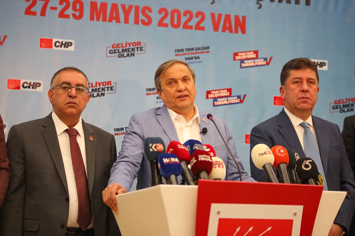 CHP Genel Başkan Yardımcısı Torun Van'da basın toplantısı düzenledi: