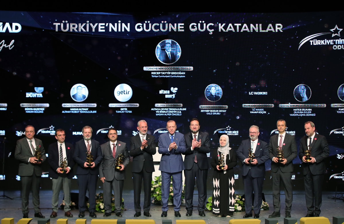 MÜSİAD “Türkiye’nin Gücü Ödülleri” Töreni