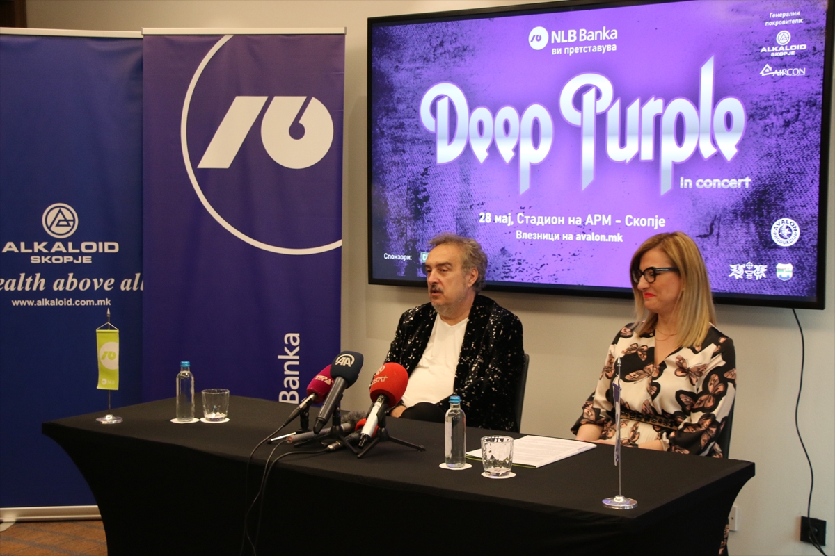 Deep Purple Kuzey Makedonya'da konser verecek