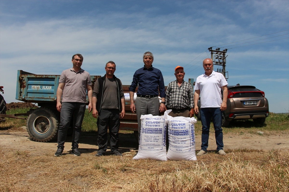 Edirne'de üreticilere 5 bin 200 kilo sertifikalı çeltik tohumu dağıtıldı