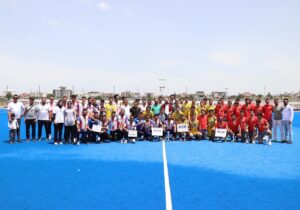 OSMANİYE (AA) – 2021-2022 Erkekler Açık Alan Hokey Süper Lig