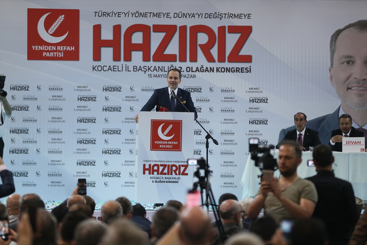 Fatih Erbakan, Yeniden Refah Partisi'nin Kocaeli İl Kongresi'nde konuştu: