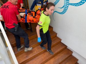 MUĞLA (AA) – Muğla'nın Fethiye ilçesinde iniş sırasında bir eğlence