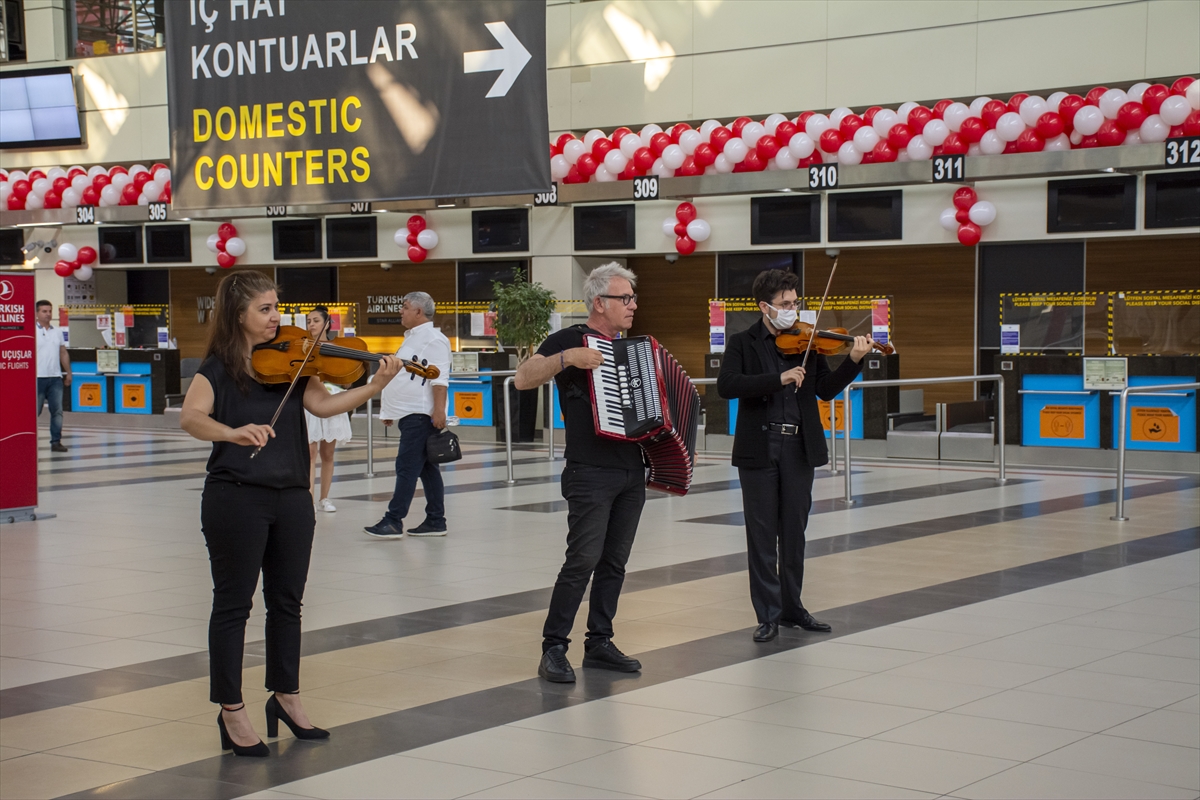 Fraport TAV Antalya Havalimanı'nda 19 Mayıs etkinliği