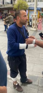 GAZİANTEP (AA) – Gaziantep'te engelli ve hasta taklidi yaparak dilenen