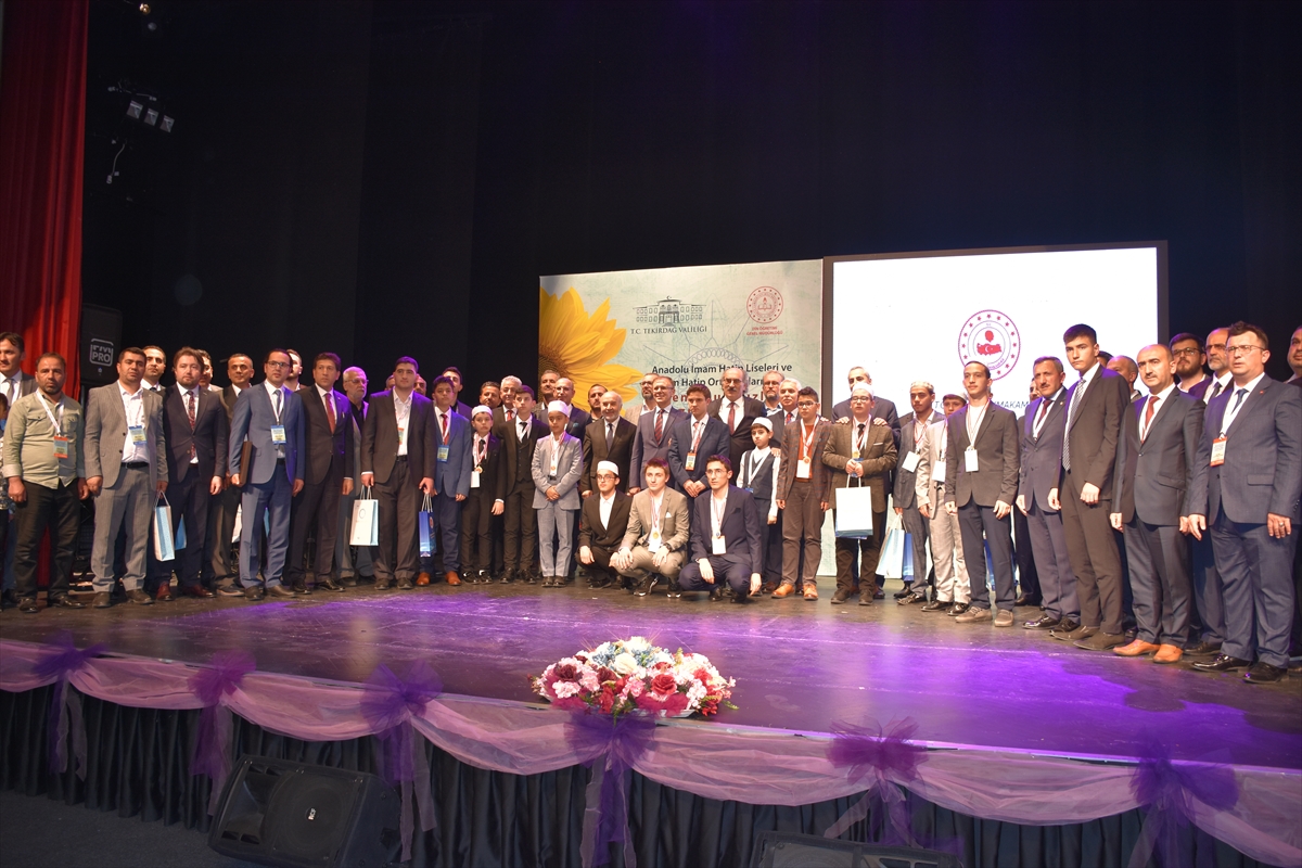 Genç Muhafızlar Hafızlık Yarışması Türkiye Finali Çorlu'da gerçekleştirildi