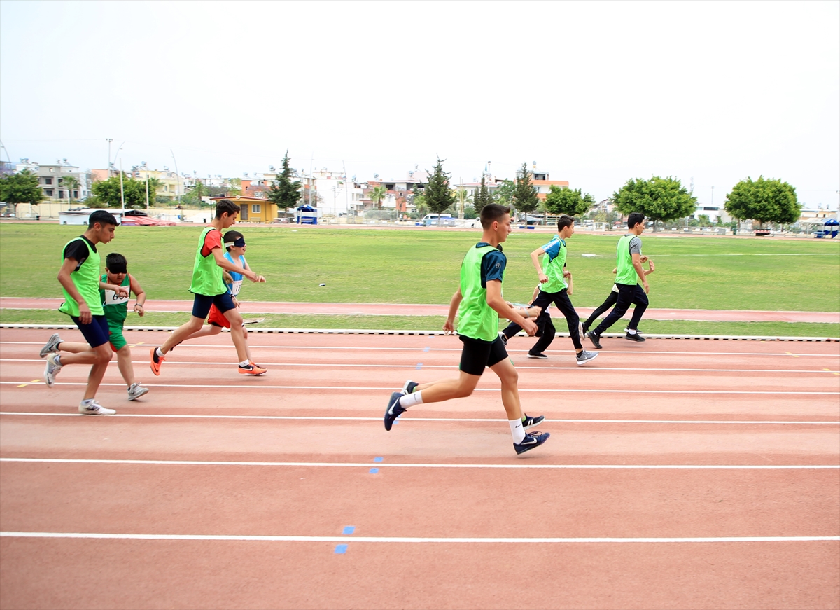 Görme Engelliler Türkiye Atletizm Şampiyonası, Mersin'de yapıldı