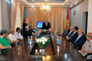 BİŞKEK (AA) – Azerbaycan’ın Bişkek Büyükelçisi Latif Seyfettinoğlu Gandilov, "Azerbaycan'ı