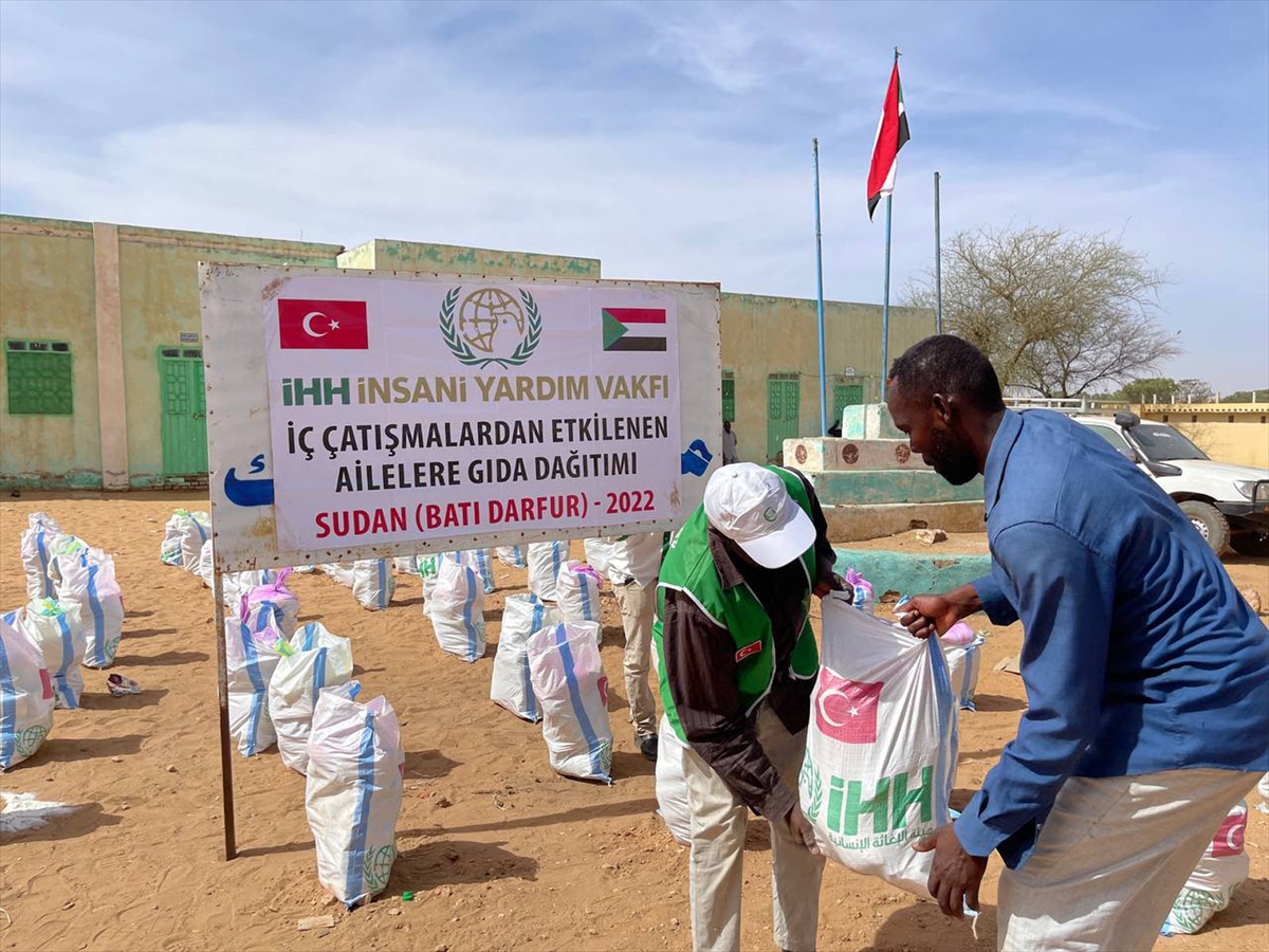 İHH'dan Sudan'ın Batı Darfur bölgesine yardım
