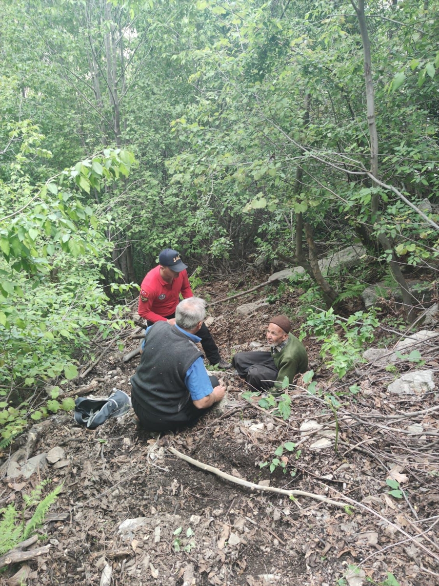 Kahramanmaraş'ta kaybolan alzaymır hastası ormanlık alanda bulundu