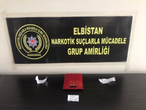 KAHRAMANMARAŞ (AA) – Kahramanmaraş'ın Elbistan ilçesinde uyuşturucu operasyonunda gözaltına alınan