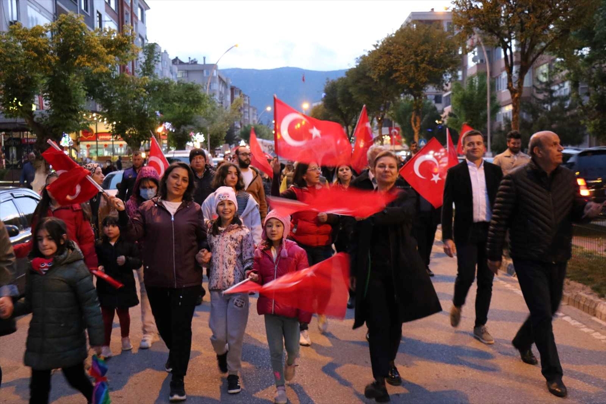 Karabük'te Gençlik Yürüyüşü düzenlendi