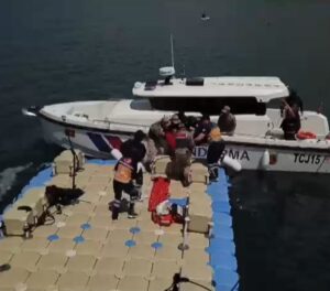 MALATYA (AA) – Malatya'nın Kale ilçesindeki Karakaya Baraj Gölü'nde, İl