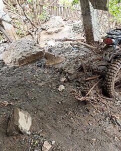 KAYSERİ (AA) – Kayseri'nin Yahyalı ilçesinde sel ve heyelan, kırsaldaki