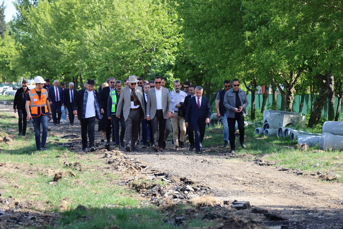 Kırklareli'nde Millet Bahçesi'nin temeli atıldı