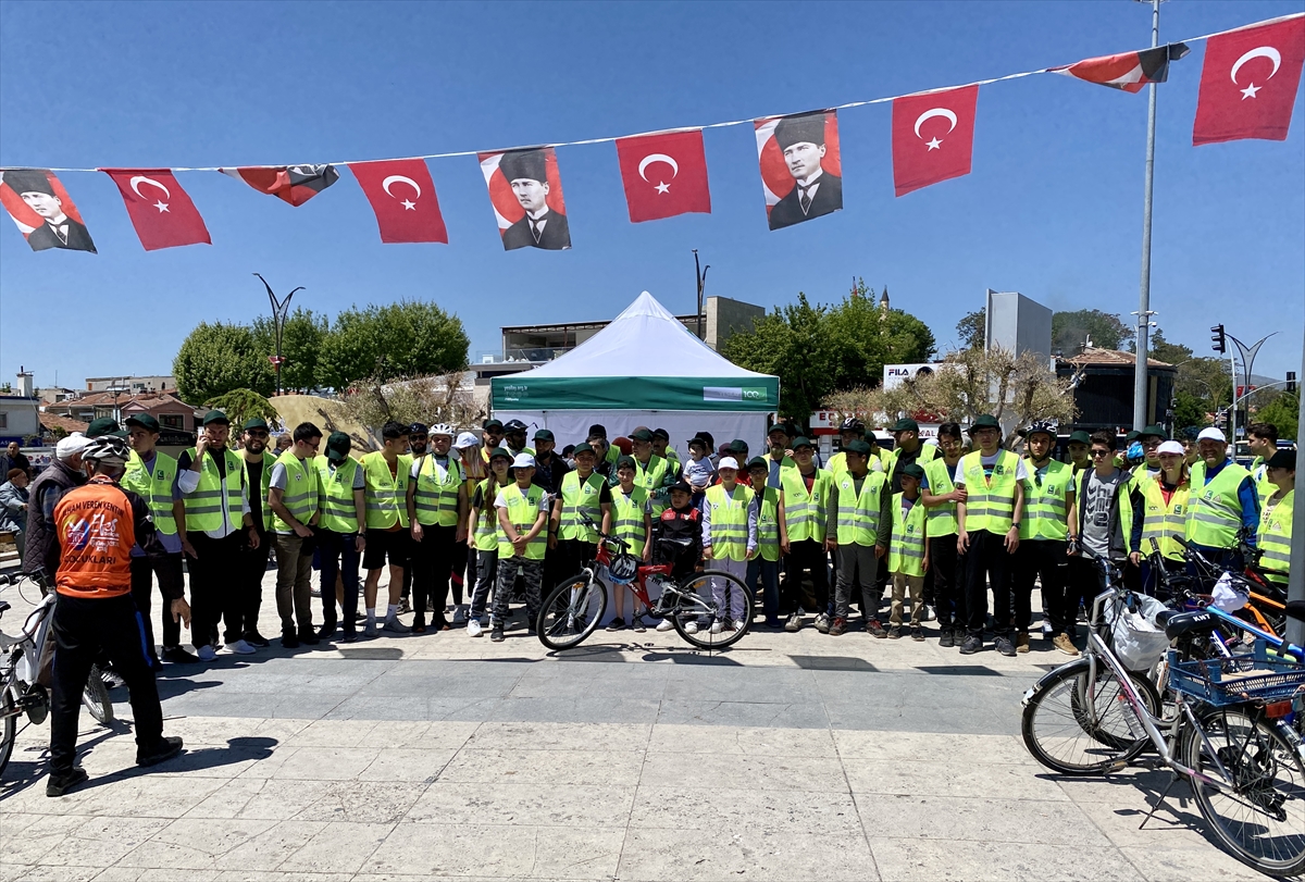 Kırıkkale ve Kırşehir'de “10. Yeşilay Bisiklet Turu” düzenlendi