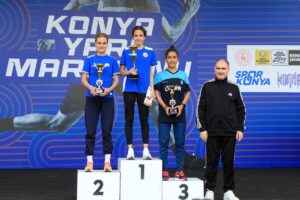 KONYA (AA) – Konya Büyükşehir Belediyesi'nin düzenlediği Konya Yarı Maratonu'nun