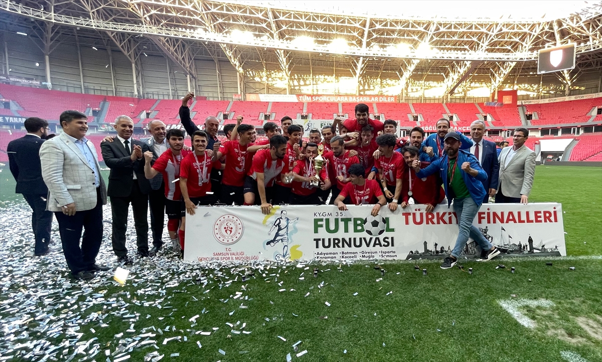 KYGM 35. Futbol Turnuvası Türkiye Finalleri, Samsun'da sona erdi