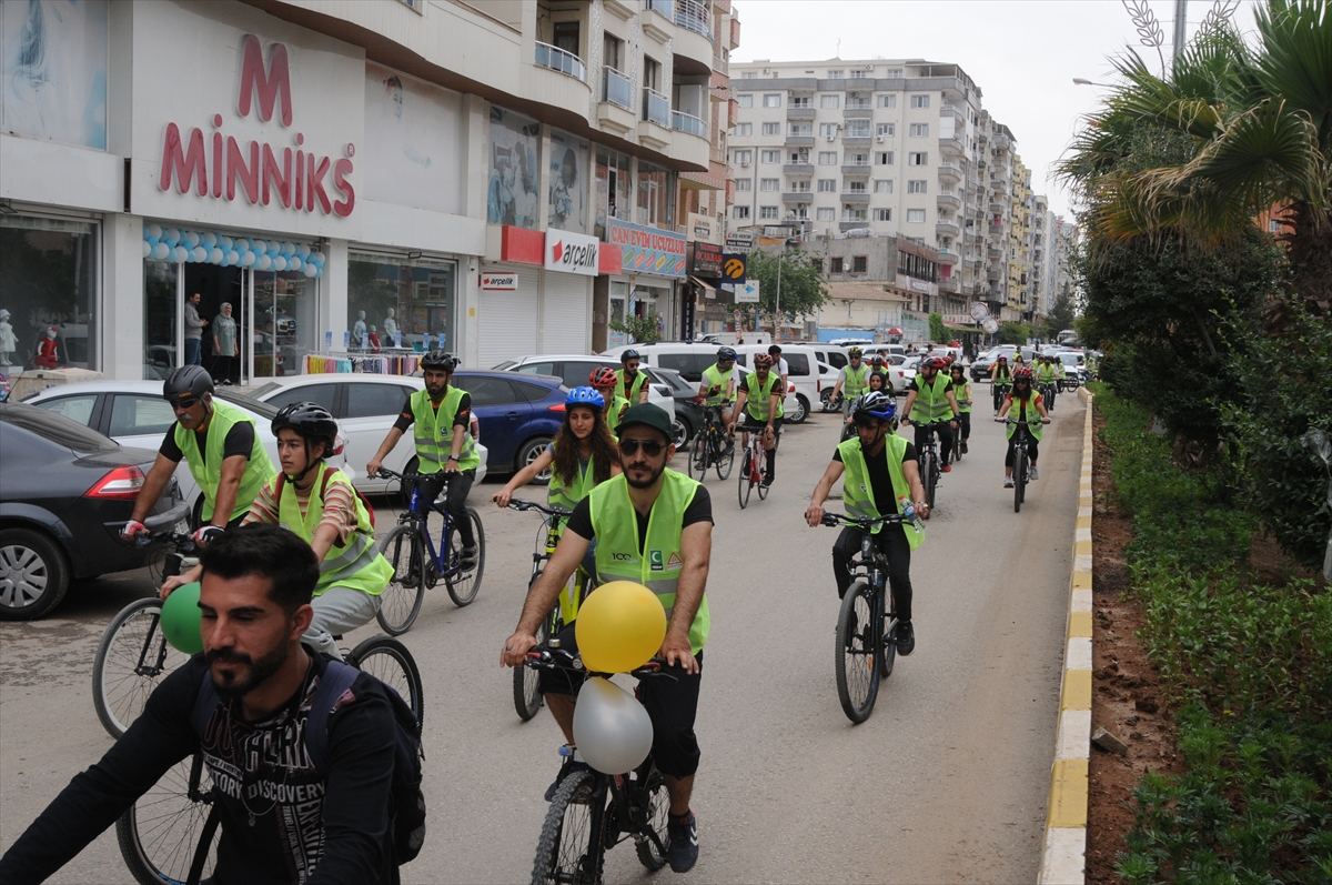 Mardin'de pedallar bağımlılıkla mücadelede farkındalık için çevrildi