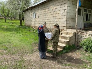 ANKARA (AA) – Milli Savunma Bakanlığı (MSB), Mehmetçiğin Hakkari'de ihtiyaç