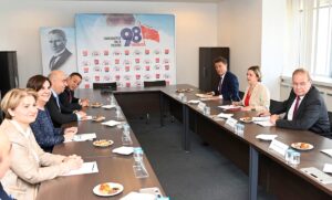 ANKARA (AA) – Memleket Partisi heyeti, bitkisel ve hayvansal üretim