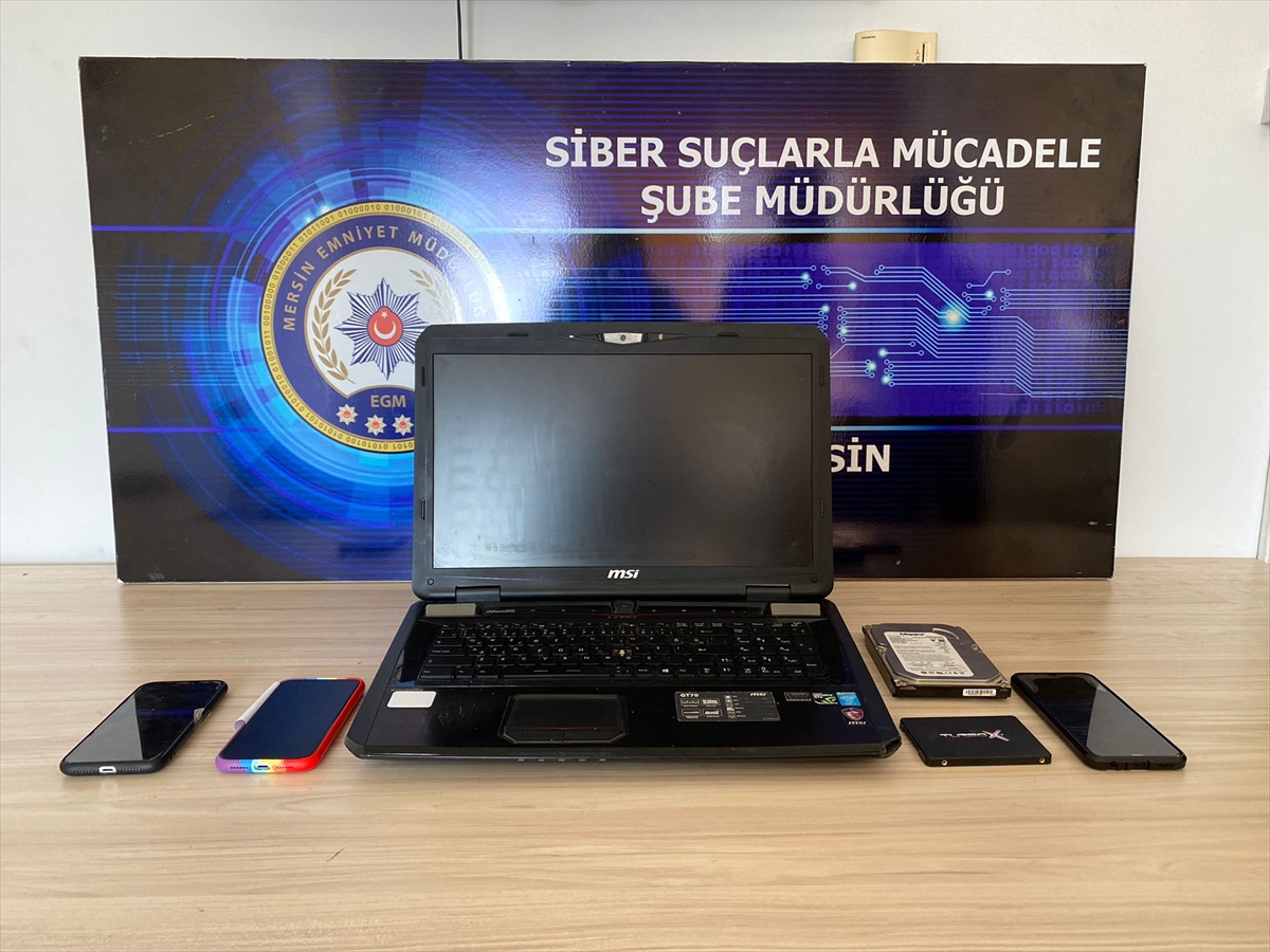 Mersin'de siber suçlarla ilgili 6 şüpheli yakalandı