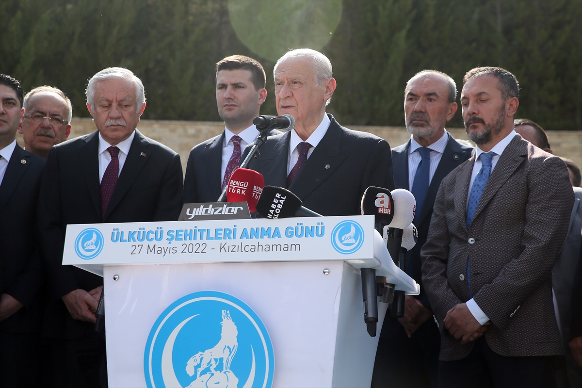 MHP Genel Başkanı Bahçeli, Ülkücü Şehitler Anıtı'nı ziyaret etti: