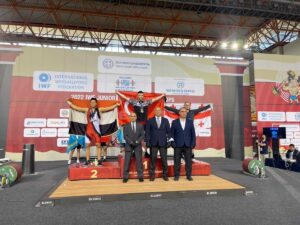 ANKARA (AA) – Yunanistan'da devam eden Dünya Gençler Halter Şampiyonası'nda