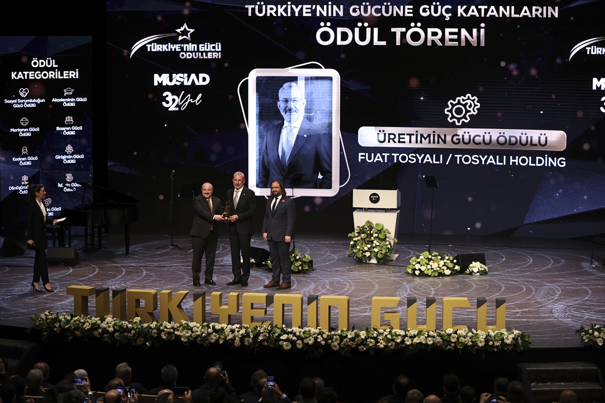 MÜSİAD'ın “Türkiye’nin Gücü Ödülleri” sahiplerini buldu
