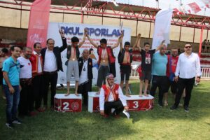 KAHRAMANMARAŞ (AA) – Kahramanmaraş'ta gerçekleştirilen Türkiye Okul Sporları Geleneksel Spor