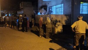 OSMANİYE (AA) – Osmaniye'de bir evde çıkan yangında 5 kişi