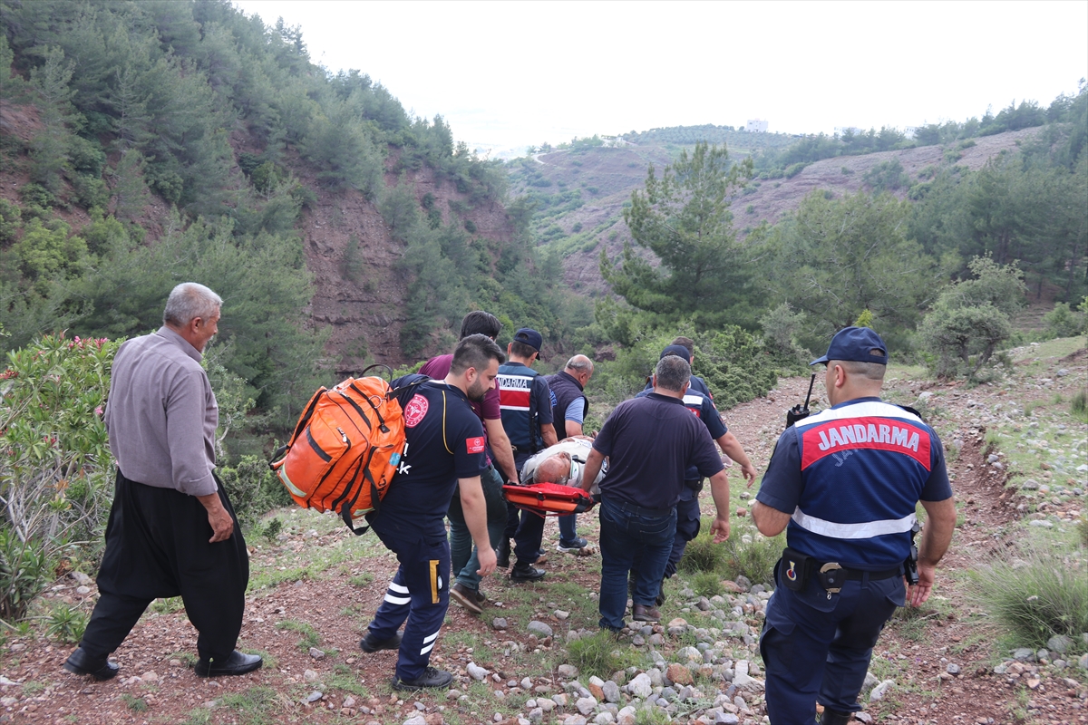 Osmaniye'de kayalıklardan düşen çoban yaralandı