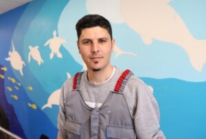 ANKARA (AA) – Başkentte, özel öğrenciler, grafiti sanatçılarıyla beraber öğrenim