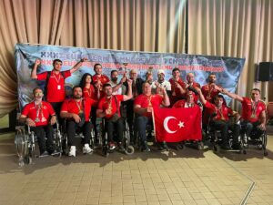 ANKARA (AA) – Romanya'da düzenlenen Para Bilek Güreşi Avrupa Şampiyonası'nda