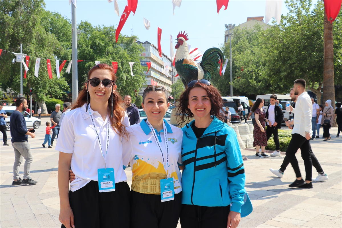 Postacı Yürüyüş Yarışması'nın Türkiye finali, Denizli'de yapıldı