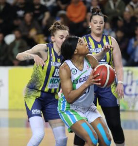 RİZE (AA) – Türkiye Kadınlar Basketbol Ligi play-off final serisinde