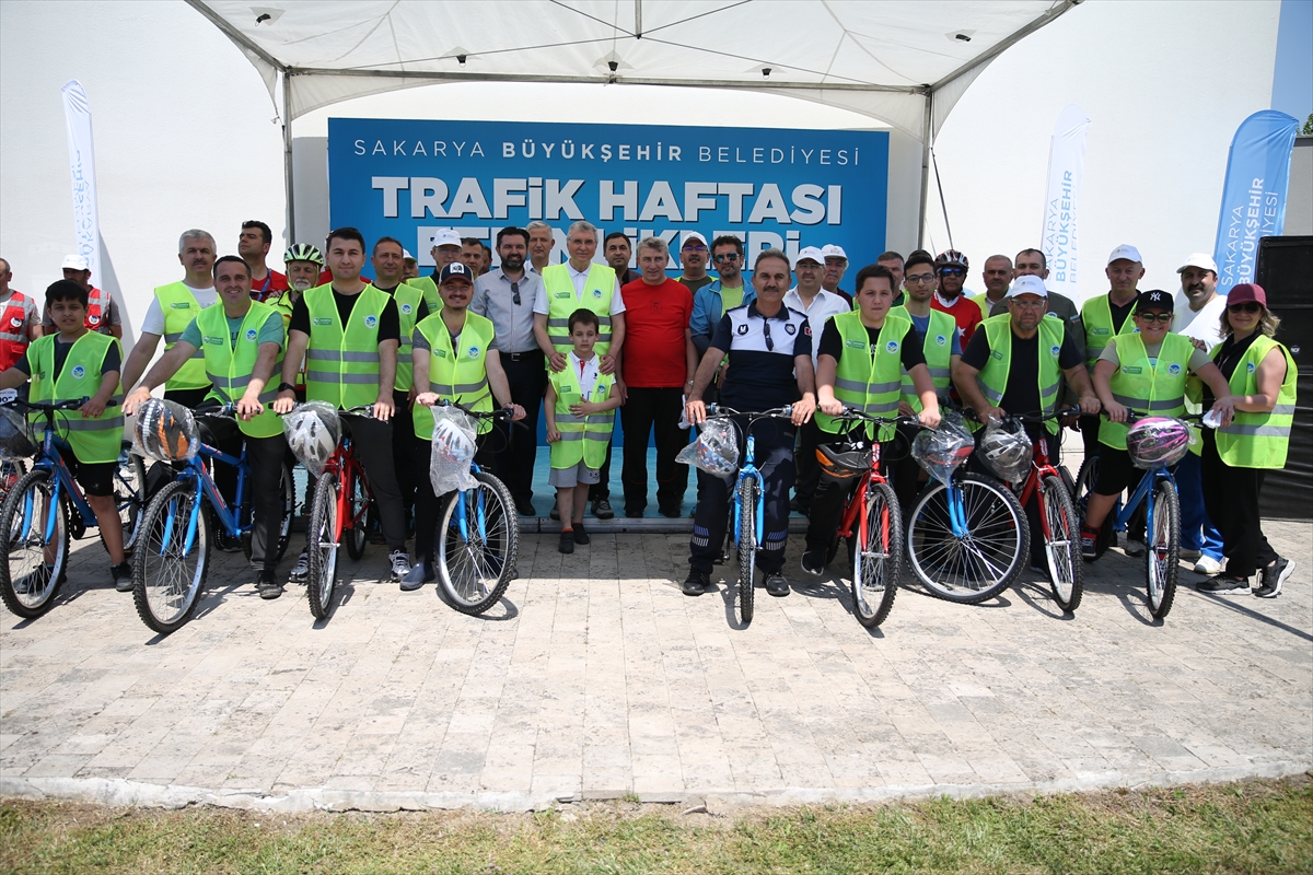 Sakarya'da 8. Geleneksel Bisiklet Turu düzenlendi