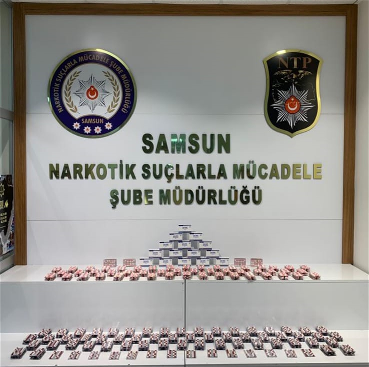 Samsun'da 6 bin 403 kapsül sentetik ecza hapıyla yakalanan şüpheli tutuklandı