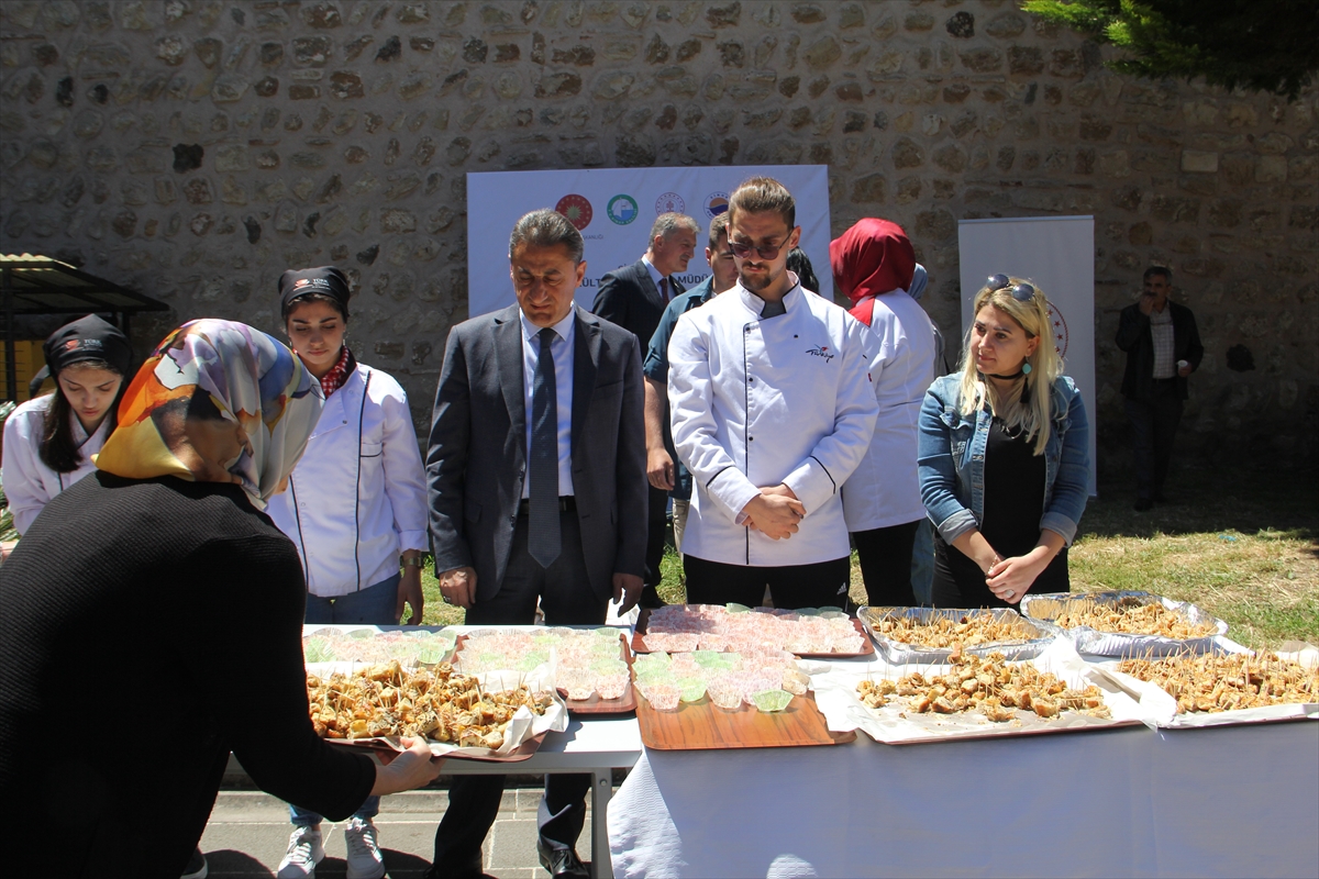 Sinop'ta “Türk Mutfağı Haftası” kapsamında yöresel ikramlıklar sunuldu