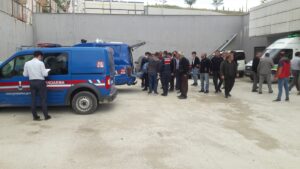 SİNOP (AA) – Sinop'un Saraydüzü ilçesinde bir kişi üzerine düşen