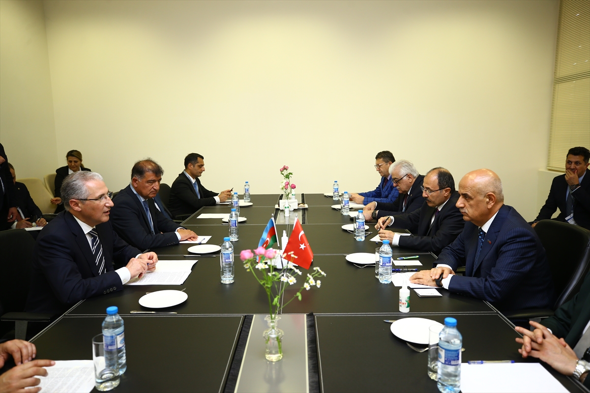 Tarım ve Orman Bakanı Kirişci, Azerbaycanlı mevkidaşı Kerimov'la görüştü