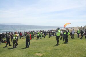 TEKİRDAĞ (AA) – Tekirdağ'da bir araya gelen yaklaşık 400 motosiklet