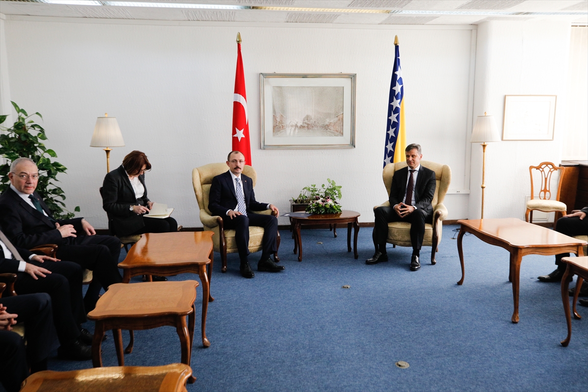 Ticaret Bakanı Muş, Bosna Hersek'te resmi temaslarda bulundu