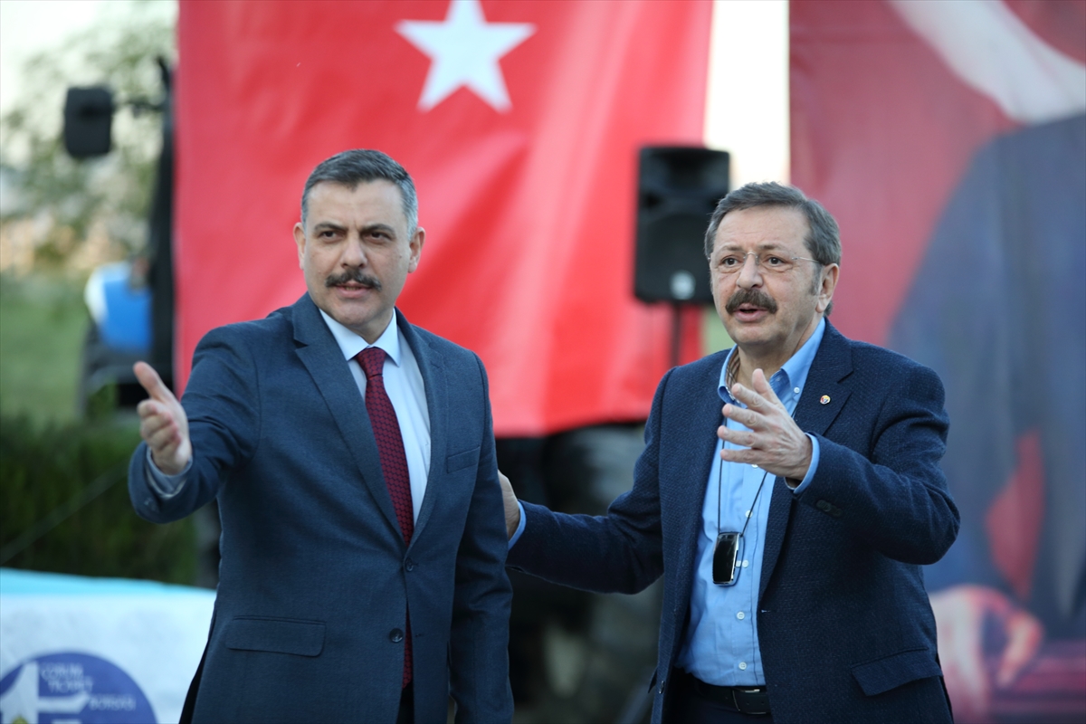 TOBB Başkanı Rifat Hisarcıklıoğlu, Çorum'da konuştu:
