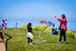 TRABZON (AA) – Trabzon Büyükşehir Belediyesi tarafından, Yalıncak Plajı'nda uçurtma